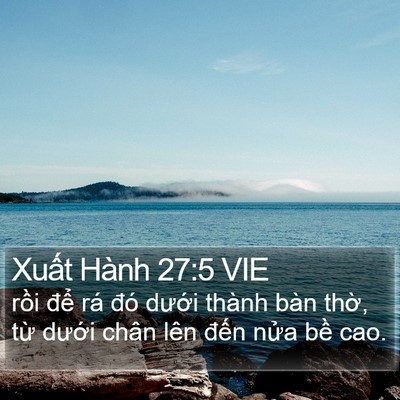 Xuất Hành 27:5 VIE Bible Verse Image