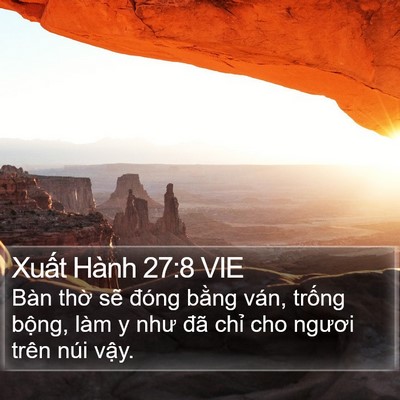 Xuất Hành 27:8 VIE Bible Verse Image