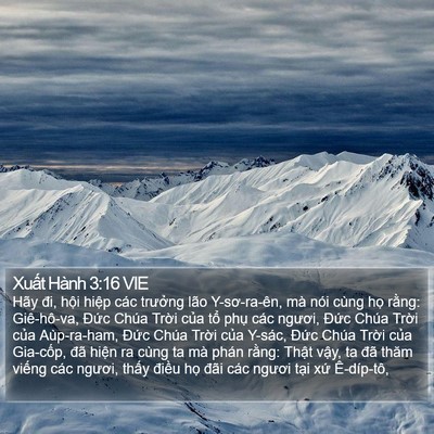 Xuất Hành 3:16 VIE Bible Verse Image