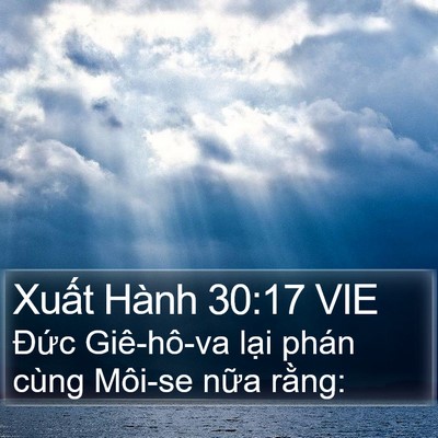 Xuất Hành 30:17 VIE Bible Verse Image