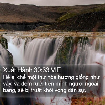 Xuất Hành 30:33 VIE Bible Verse Image