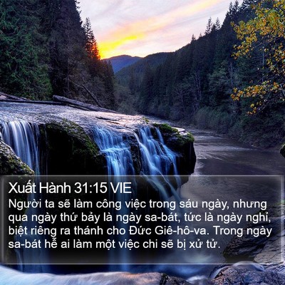 Xuất Hành 31:15 VIE Bible Verse Image