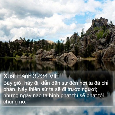 Xuất Hành 32:34 VIE Bible Verse Image