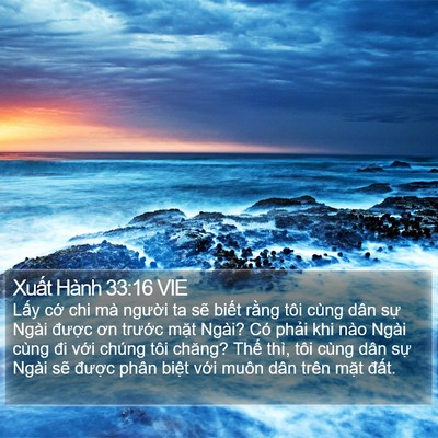 Xuất Hành 33:16 VIE Bible Verse Image