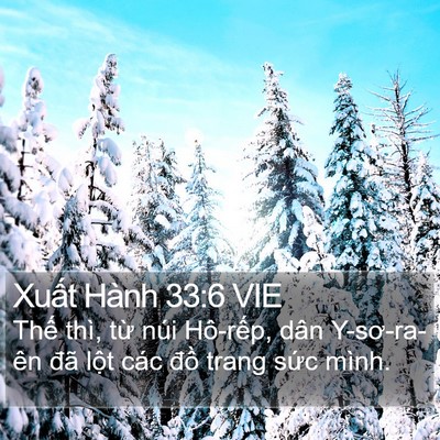 Xuất Hành 33:6 VIE Bible Verse Image
