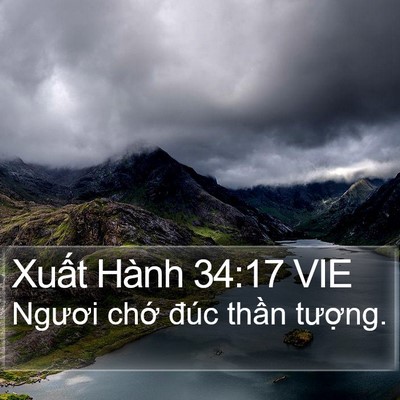 Xuất Hành 34:17 VIE Bible Verse Image