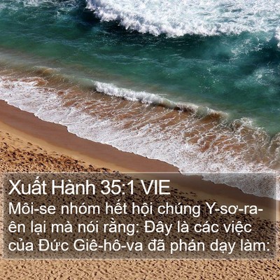 Xuất Hành 35:1 VIE Bible Verse Image