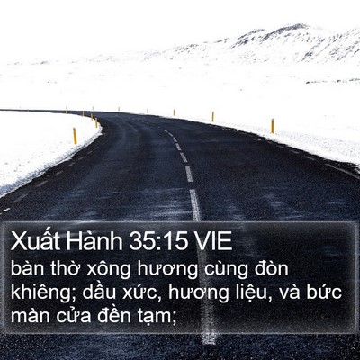 Xuất Hành 35:15 VIE Bible Verse Image