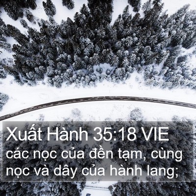 Xuất Hành 35:18 VIE Bible Verse Image