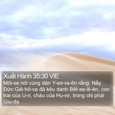 Xuất Hành 35:30 VIE Bible Verse Image