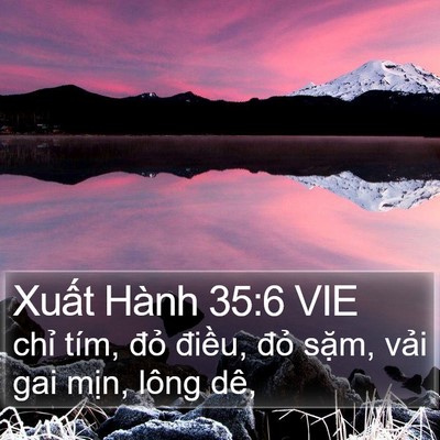 Xuất Hành 35:6 VIE Bible Verse Image