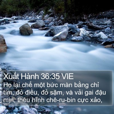 Xuất Hành 36:35 VIE Bible Verse Image