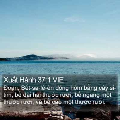 Xuất Hành 37:1 VIE Bible Verse Image