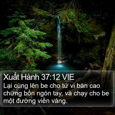 Xuất Hành 37:12 VIE Bible Verse Image