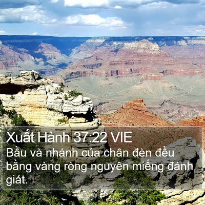 Xuất Hành 37:22 VIE Bible Verse Image