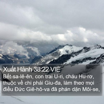 Xuất Hành 38:22 VIE Bible Verse Image