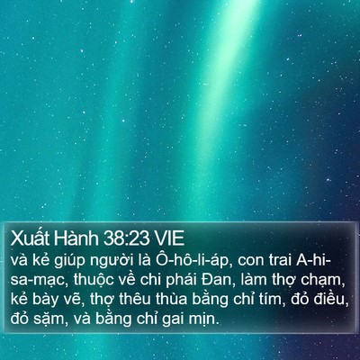 Xuất Hành 38:23 VIE Bible Verse Image