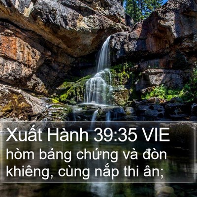 Xuất Hành 39:35 VIE Bible Verse Image
