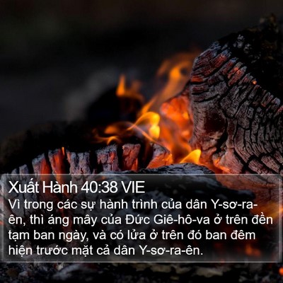 Xuất Hành 40:38 VIE Bible Verse Image