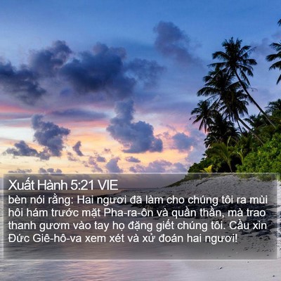 Xuất Hành 5:21 VIE Bible Verse Image