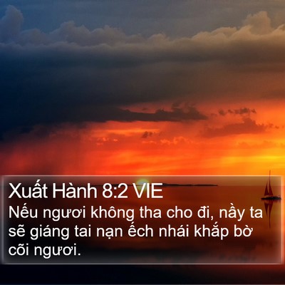 Xuất Hành 8:2 VIE Bible Verse Image
