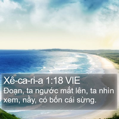 Xê-ca-ri-a 1:18 VIE Bible Verse Image