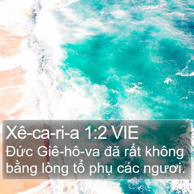 Xê-ca-ri-a 1:2 VIE Bible Verse Image