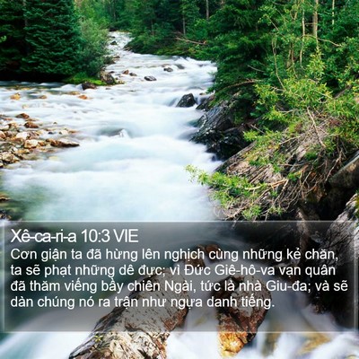 Xê-ca-ri-a 10:3 VIE Bible Verse Image
