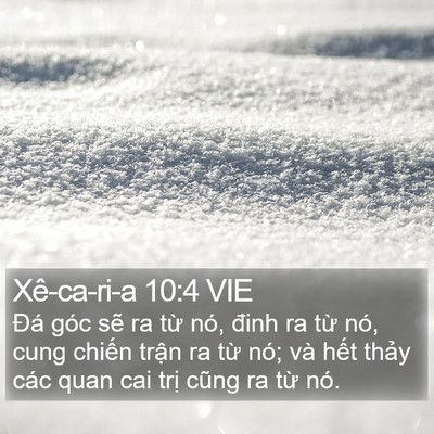 Xê-ca-ri-a 10:4 VIE Bible Verse Image
