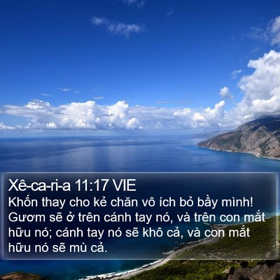 Xê-ca-ri-a 11:17 VIE Bible Verse Image
