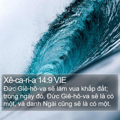Xê-ca-ri-a 14:9 VIE Bible Verse Image