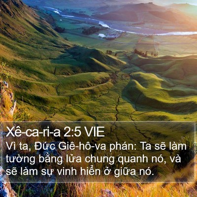 Xê-ca-ri-a 2:5 VIE Bible Verse Image