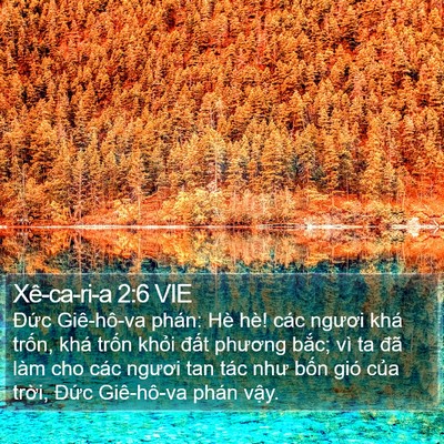 Xê-ca-ri-a 2:6 VIE Bible Verse Image