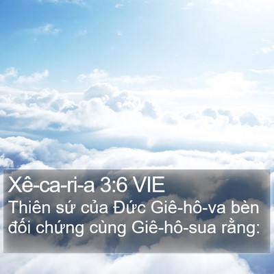 Xê-ca-ri-a 3:6 VIE Bible Verse Image
