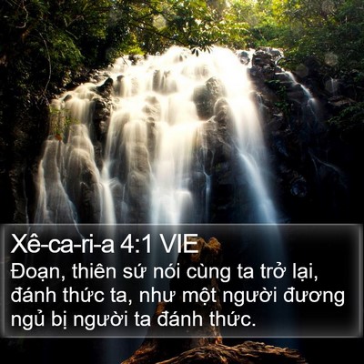 Xê-ca-ri-a 4:1 VIE Bible Verse Image
