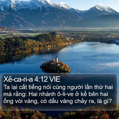 Xê-ca-ri-a 4:12 VIE Bible Verse Image