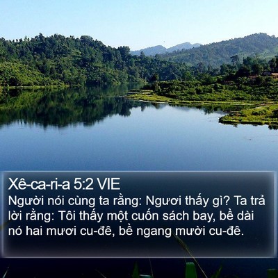 Xê-ca-ri-a 5:2 VIE Bible Verse Image