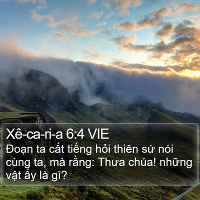 Xê-ca-ri-a 6:4 VIE Bible Verse Image