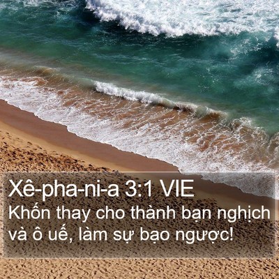 Xê-pha-ni-a 3:1 VIE Bible Verse Image