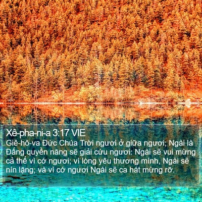 Xê-pha-ni-a 3:17 VIE Bible Verse Image