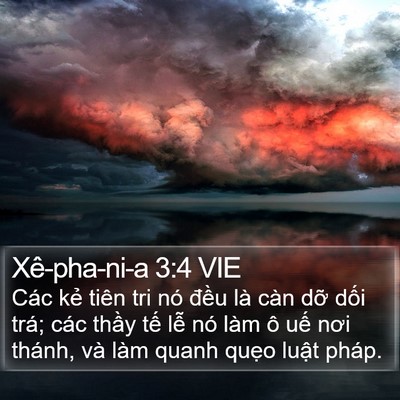 Xê-pha-ni-a 3:4 VIE Bible Verse Image