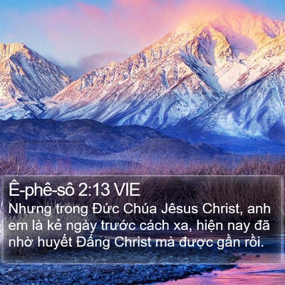 Ê-phê-sô 2:13 VIE Bible Verse Image