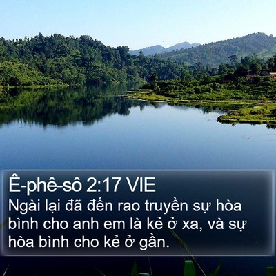 Ê-phê-sô 2:17 VIE Bible Verse Image