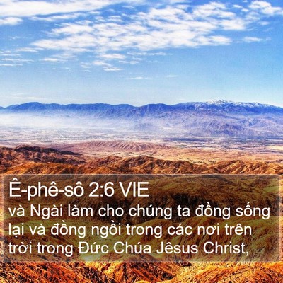 Ê-phê-sô 2:6 VIE Bible Verse Image