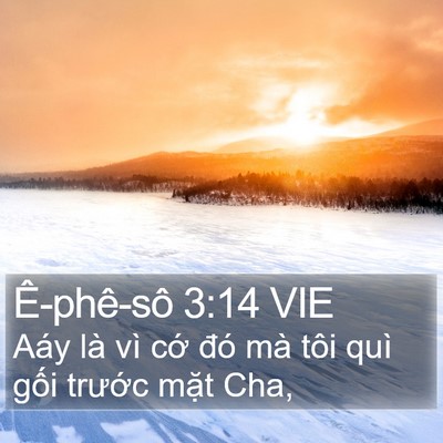 Ê-phê-sô 3:14 VIE Bible Verse Image