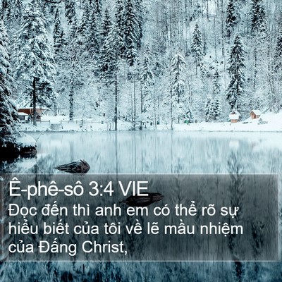 Ê-phê-sô 3:4 VIE Bible Verse Image