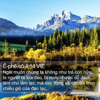 Ê-phê-sô 4:14 VIE Bible Verse Image