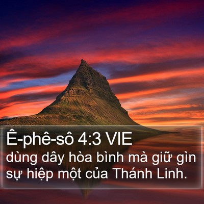Ê-phê-sô 4:3 VIE Bible Verse Image