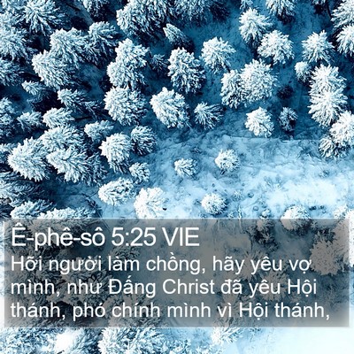 Ê-phê-sô 5:25 VIE Bible Verse Image
