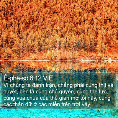 Ê-phê-sô 6:12 VIE Bible Verse Image